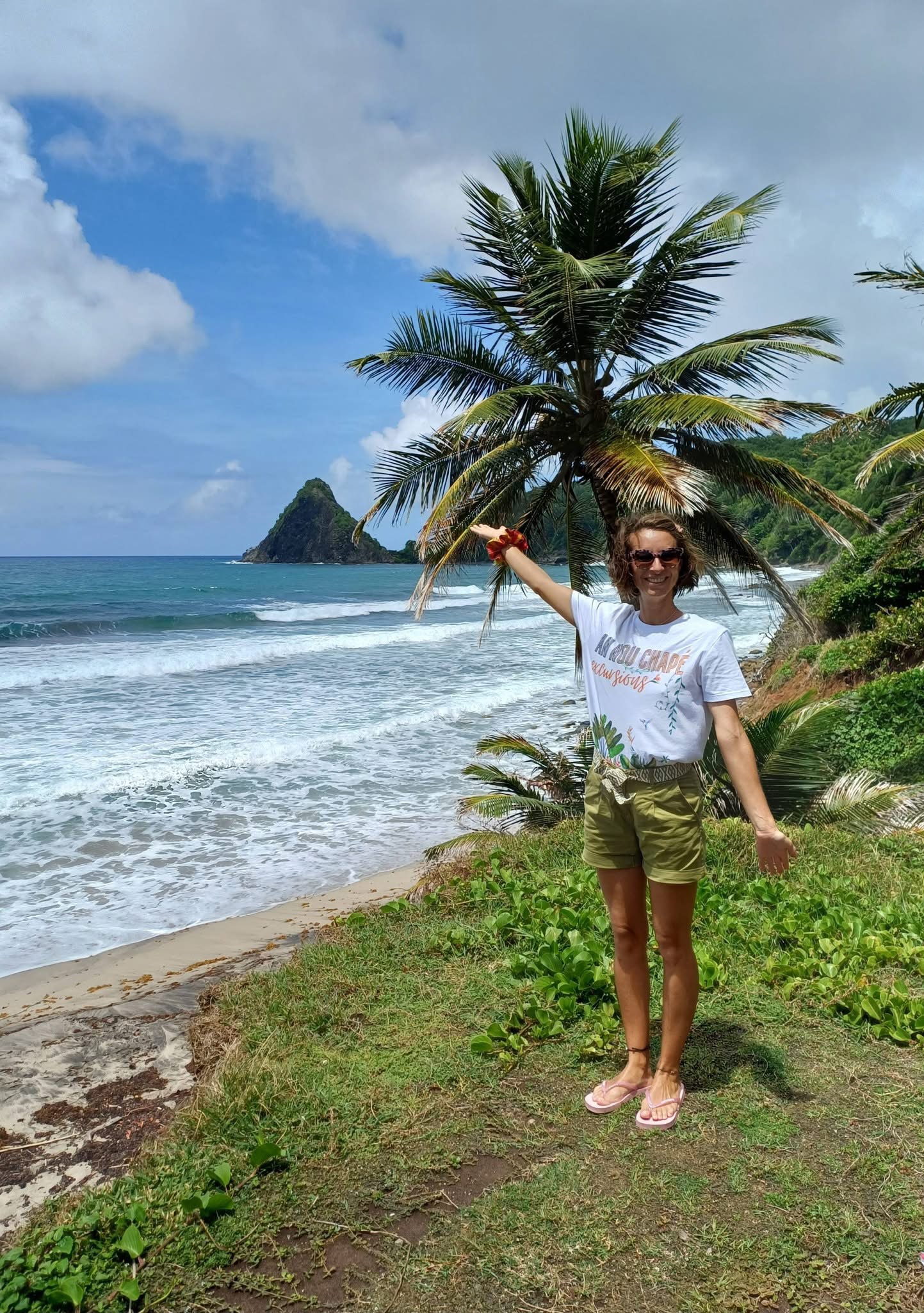 vue plage Martinique